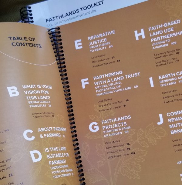 Table of Contents for Faithlands Toolkit